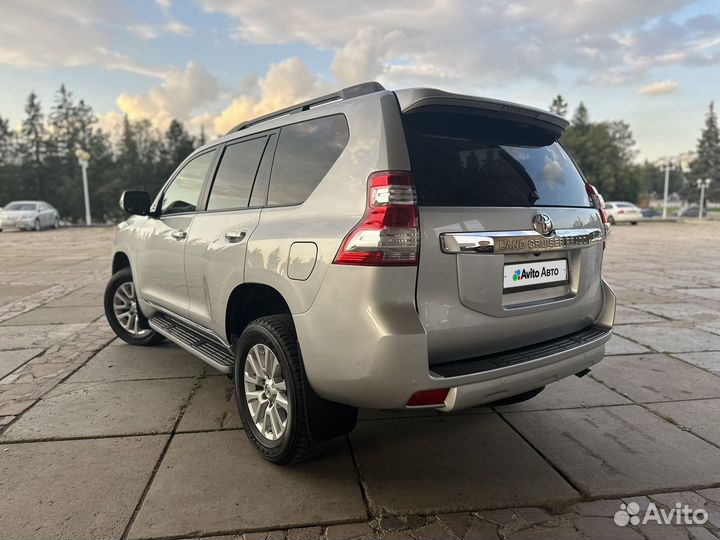 Toyota Land Cruiser Prado 2.8 AT, 2017, 107 387 км