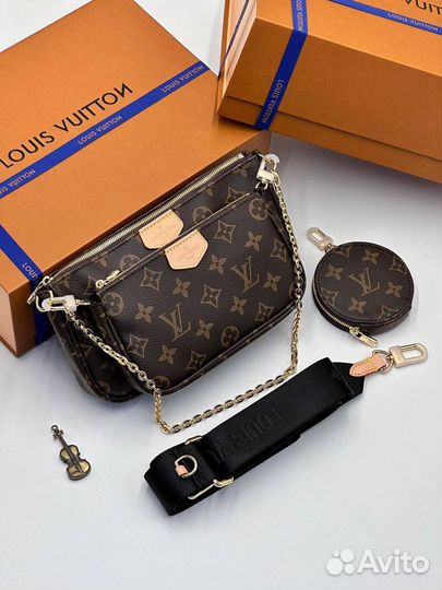 Сумка louis vuitton premium 3в1