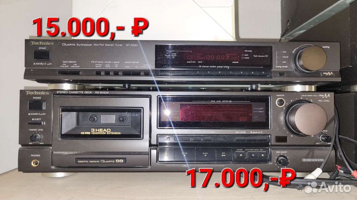 Кассетная дека technics