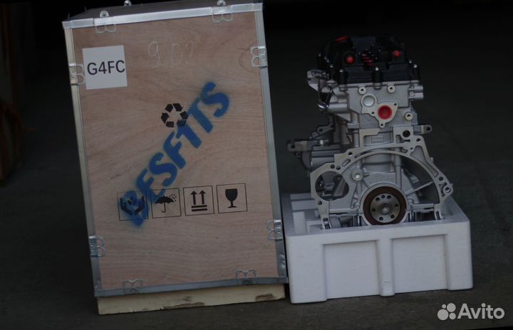 Двигатель 1.6л. G4FC на KIA RIO.Hyundai Solaris