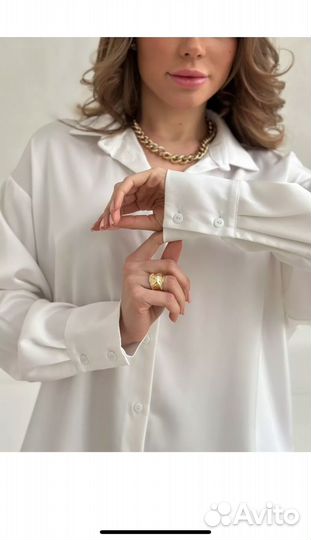 Шелковая рубашка