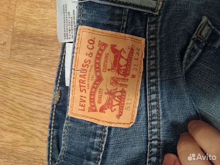 Джинсы levis 511