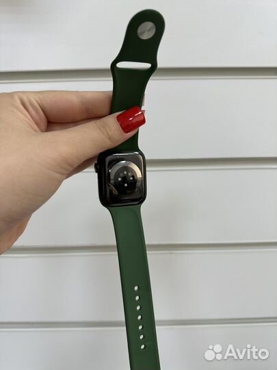 Часы apple watch 7 45 mm Green