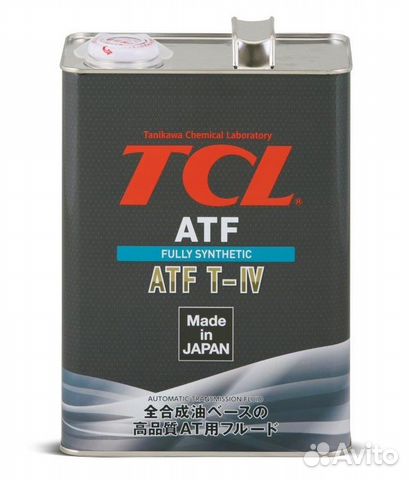 Масло для АКПП TCL ATF type T-IV 4л A004TYT4