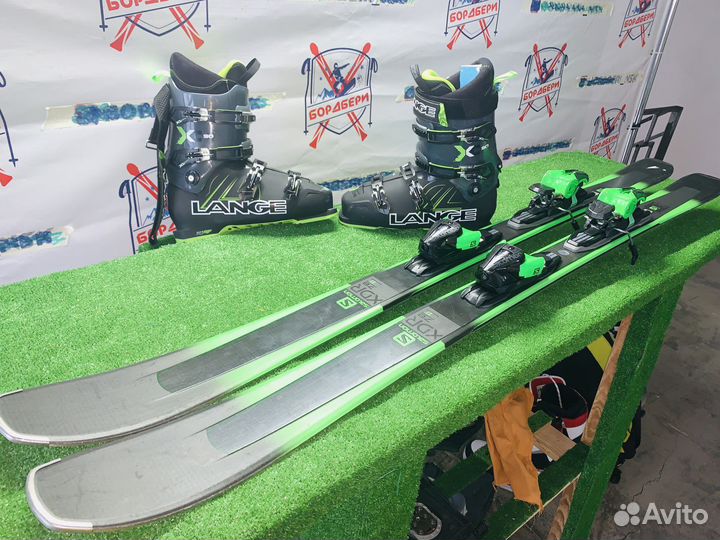 Горные лыжи комплект