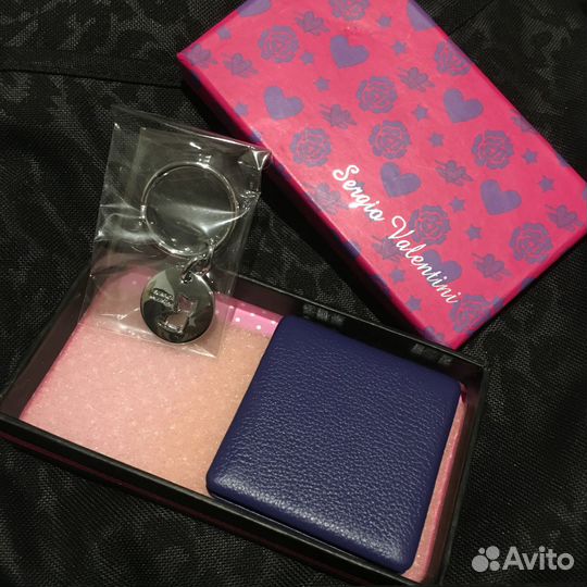 Зеркальце+брелок - подароч набор Sergio Valentini