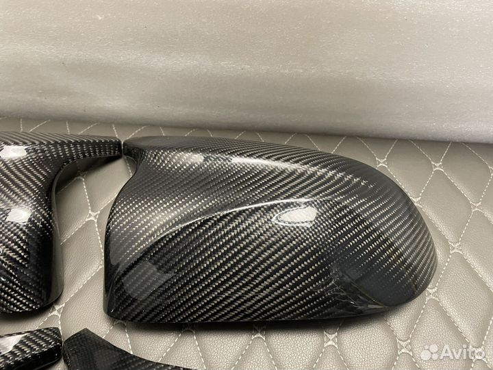 Накладки зеркал карбон BMW G01 G02 G05 G06