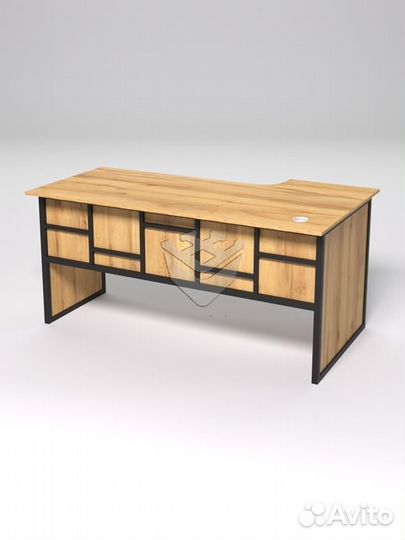 Стол эргономичный офисный сэ-17 (левосторонний) &q