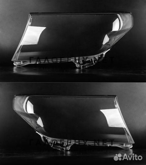 Стекла фар Land Cruiser 200 2012-2015 левое правое
