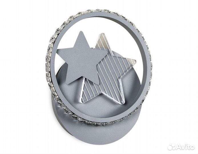 Настенный светодиодный светильник с выключателем A