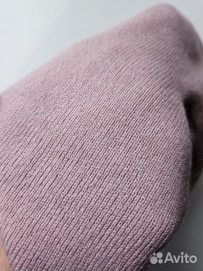 Шапка шлем для девочки Baby Go 6-12 мес