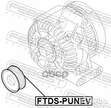 Шкив генератора (компл) fiat Punto/ford Ka/opel