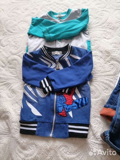 Детские вещи на мальчика пакетом на 2 года