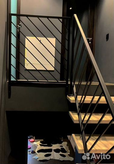 Перила для лестниц кованные