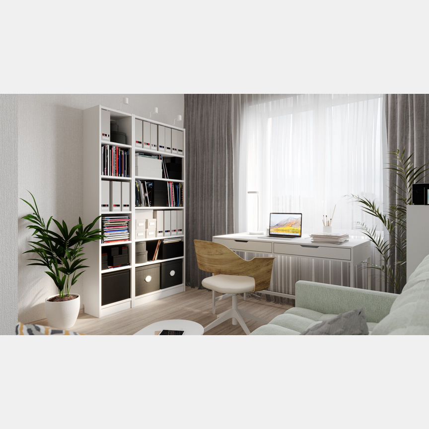 1-к. квартира, 40,6 м², 1/27 эт.