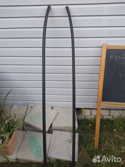 Молдинги мест крепления рейлингов Мазда Сх5 2017+