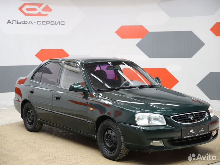 Hyundai Accent 1.5 МТ, 2003, 234 693 км