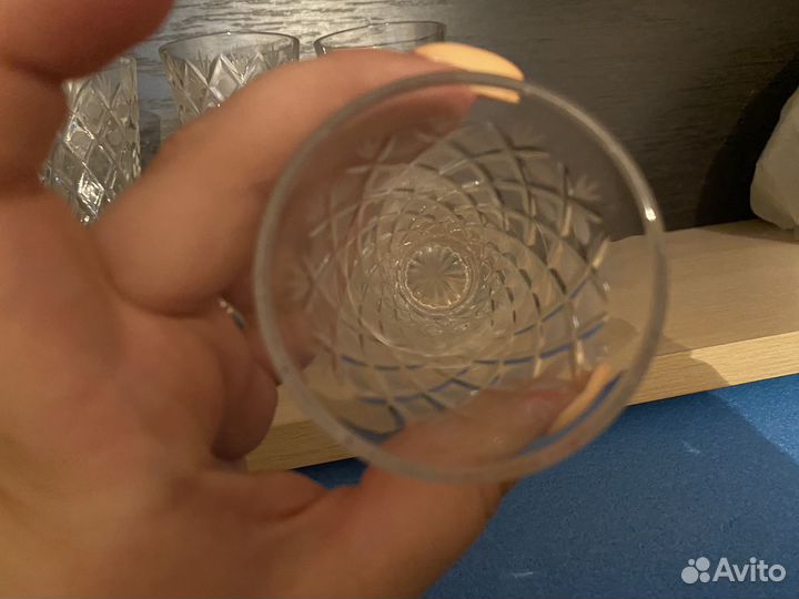 Хрустальные стаканы чехия