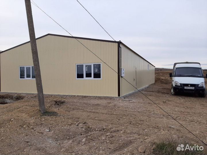 Строительство ангаров,модудьных магазинов