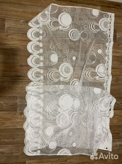 Тюль новый готовый