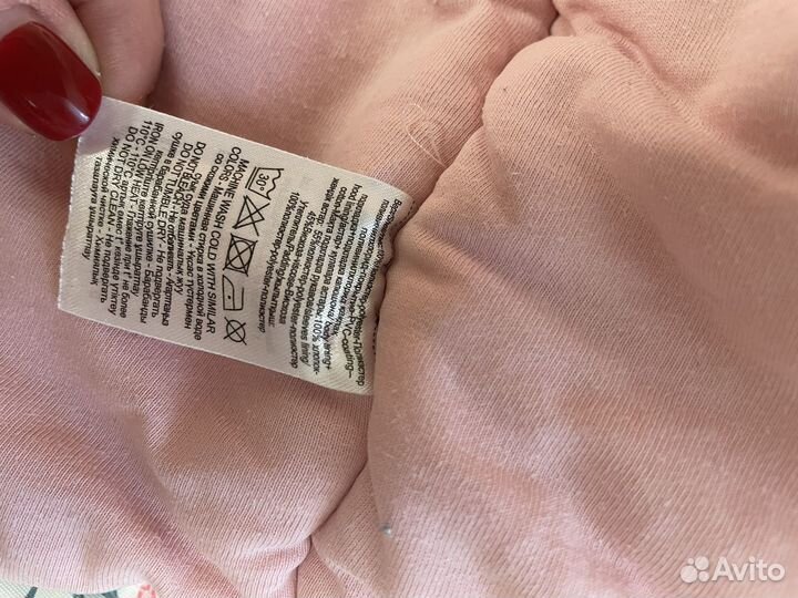 Зимний костюм для девочки 86