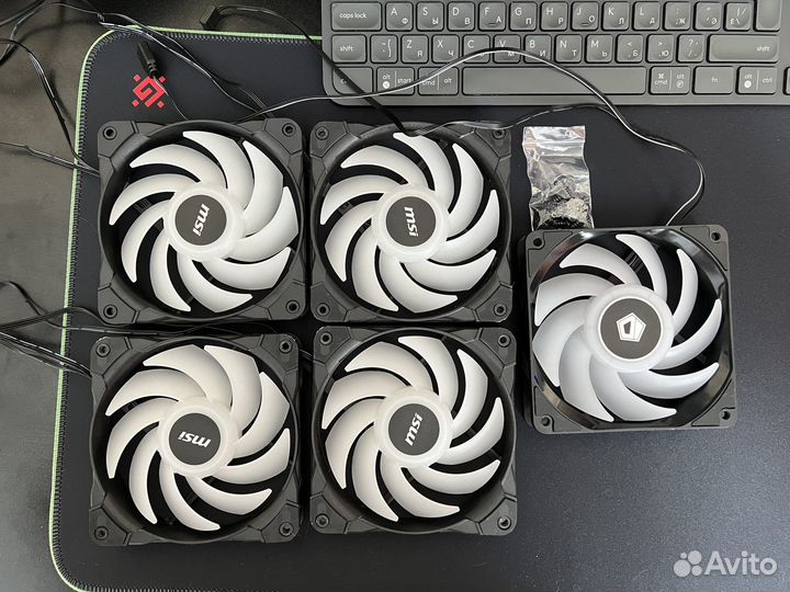 Корпусные вентиляторы 120мм PWM argb