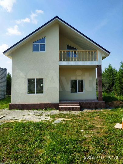 Коттедж 129 м² на участке 7,2 сот.