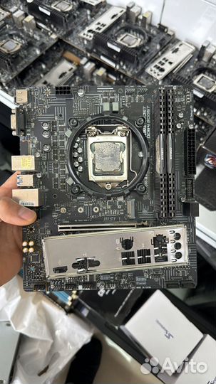 Б/у комплект i5-10400f H510m DDR4-16гб Corsair