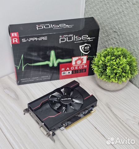 Видеокарта Sapphire Pulse Radeon RX 550 4GB купить в Москве ...