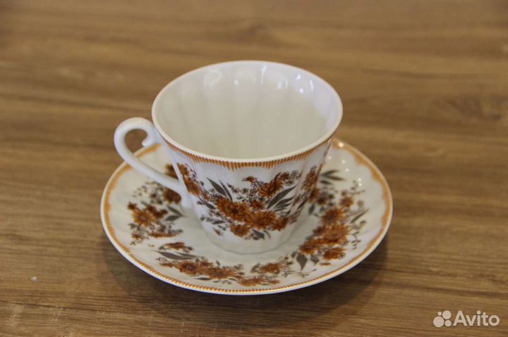 Чайная пара лфз костяной фарфор