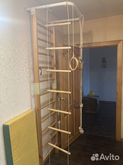 Детская шведская стенка деревянная