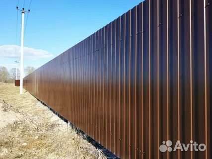 Монтаж установка заборов