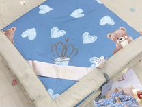 Детское постельное белье с готовым одеялом