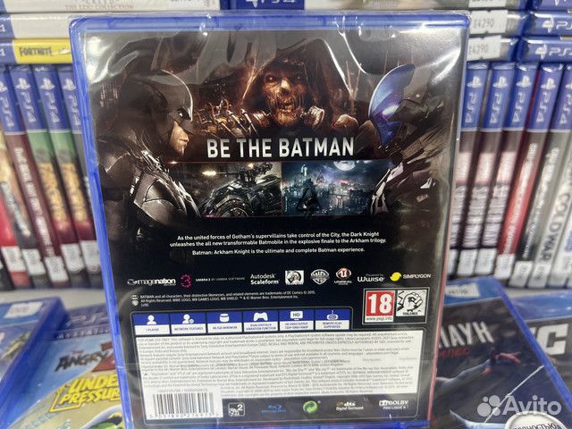 Диск PS4 / Batman Arkham Knight / Новый