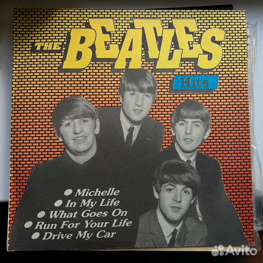 Винил THE beatles - The Hits - 1991 LP russia