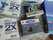 DVD-RW. DVC. dvcam. mini DV