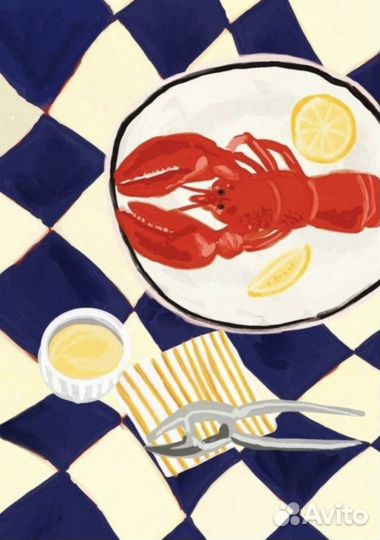 Картина акрил на холсте 40х50