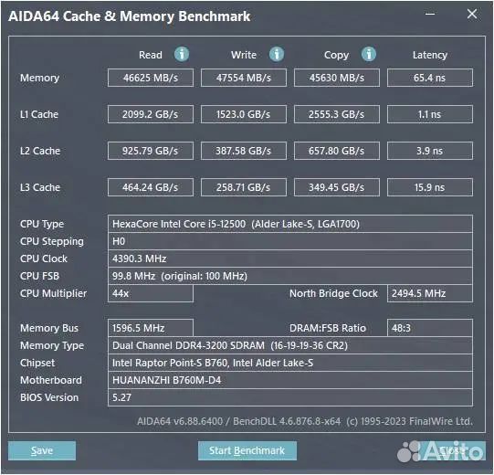 Оперативная память DDR4 Kingston fury 2x32 gb