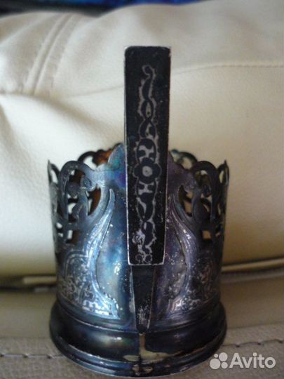 Подстаканники СССР серебро 875 проба