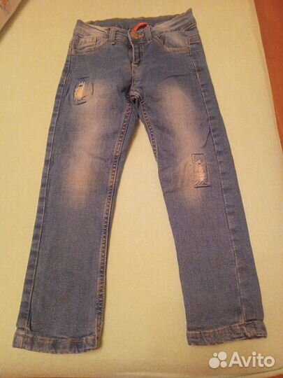 Джинсы для девочки 104