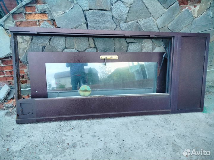 Дверь входная металлическая б/у уличная