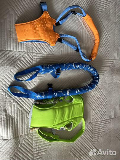 Рюкзак переноска кенгуру, вожжи-поводок, прыгунки