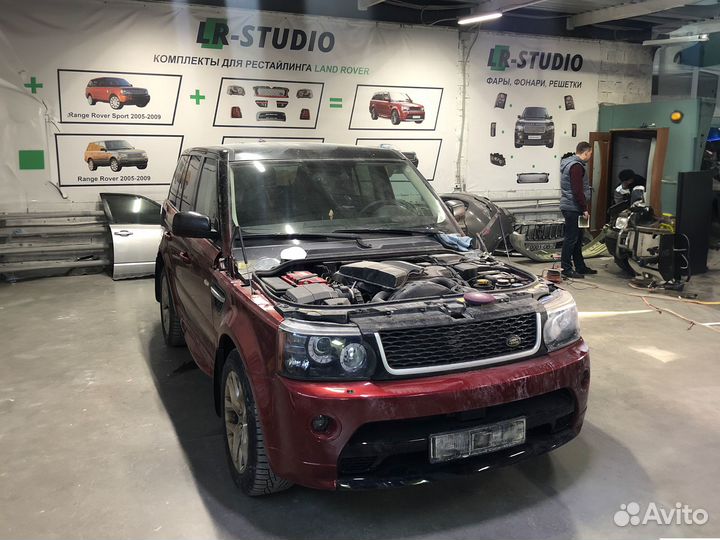 Установка обвеса Land Rover