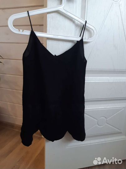 Massimo dutti топ шелковый
