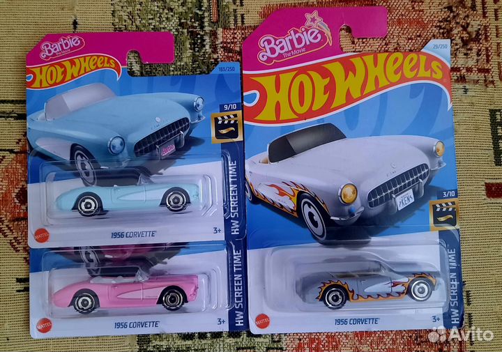 Hot wheels машинки Corvette
