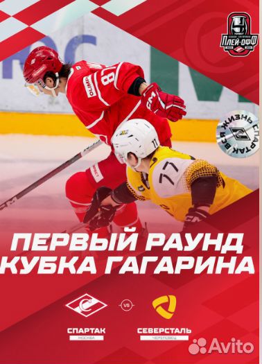 Билеты Спартак Северсталь