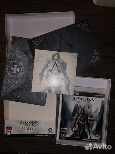 Assassins Creed Изгой коллекционное издание ps3