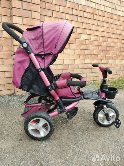 Прогулочная коляска- велосипед