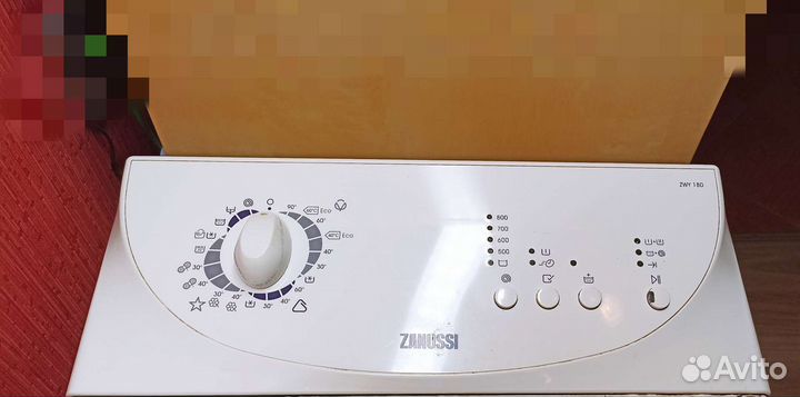 Стиральная машина Zanussi вертикальная загрузка