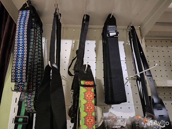 Ремни для гитар новые большой выбор